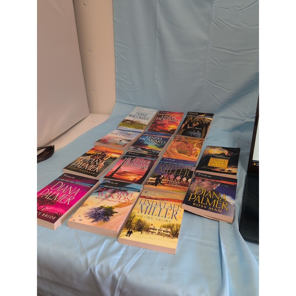 Silhouette Romance Paperbacks Lot of 14 Diana Palmer Debbie Macomber  & More